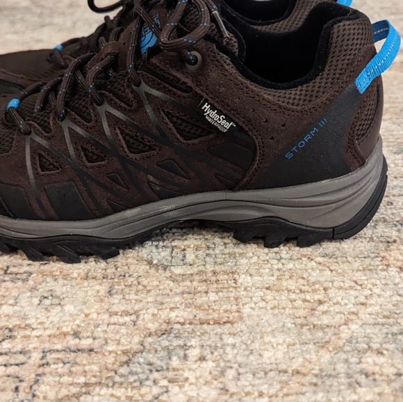 The North Face women's 8  storm 3 hydro seal waterproof vibram hiking shoes - Picture 5 of 11